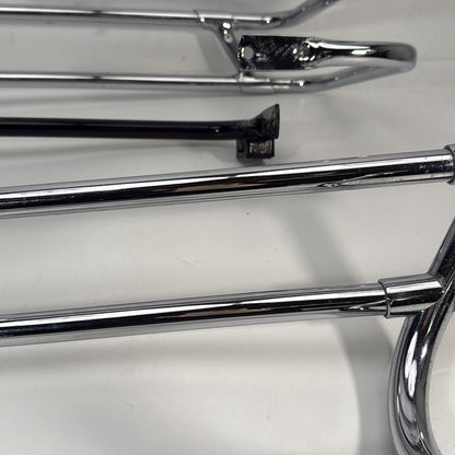 1984 - 1998 Harley-Davidson Touring Road King Police Rear Left Right Saddlebag Guard Rails Bar  	49194-85