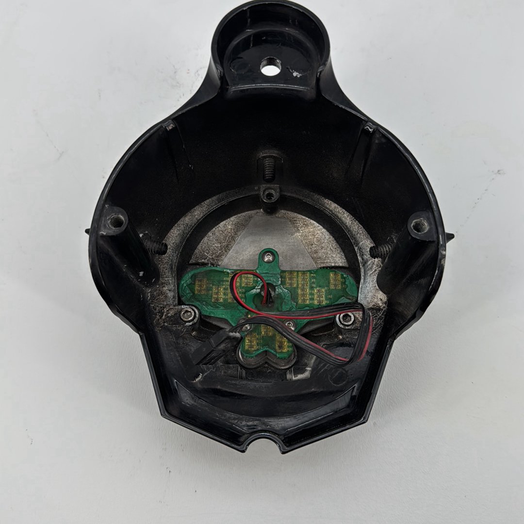 2012 Harley Touring FLHX Street Glide OEM Horn Signal Klaxon Chrome Cover