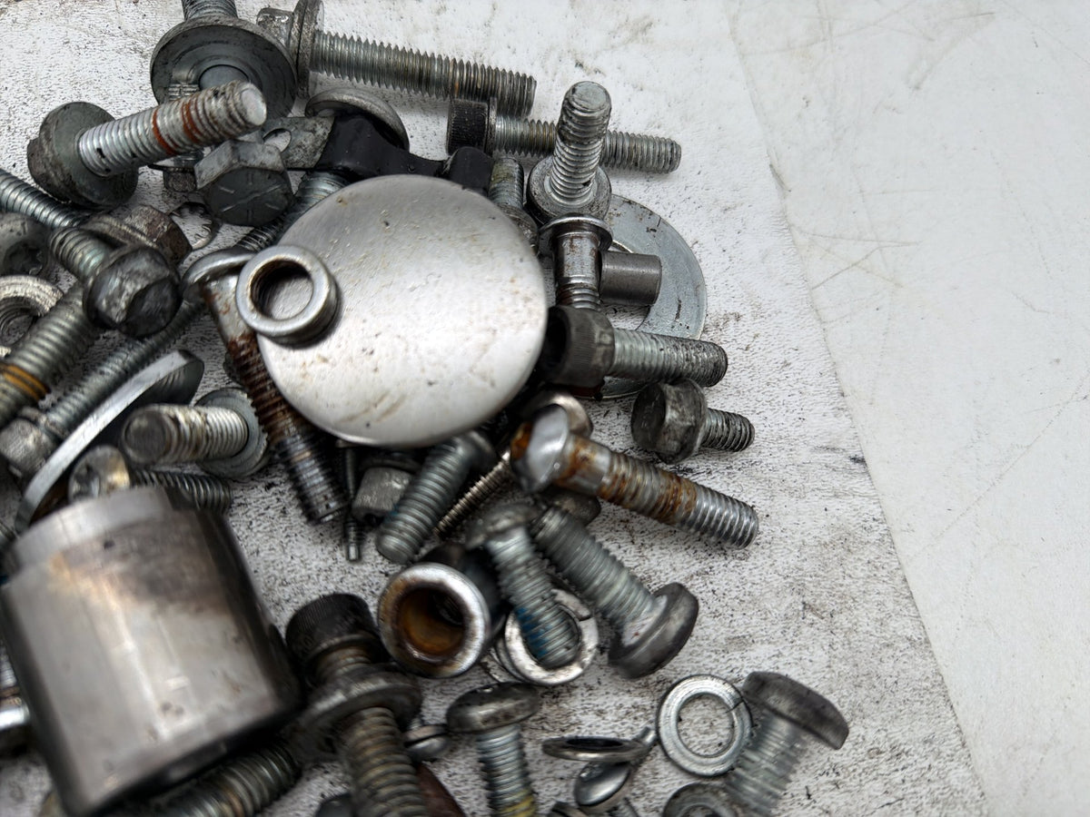 2012 Harley Dyna Fat Bob FXDF 103 OEM Hardware Bolts Nuts & Brackets