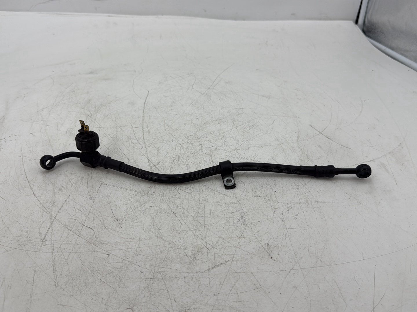 2005 Harley Dyna FXDWG Wide Glide OEM Rear Brake Hose Line Pipe