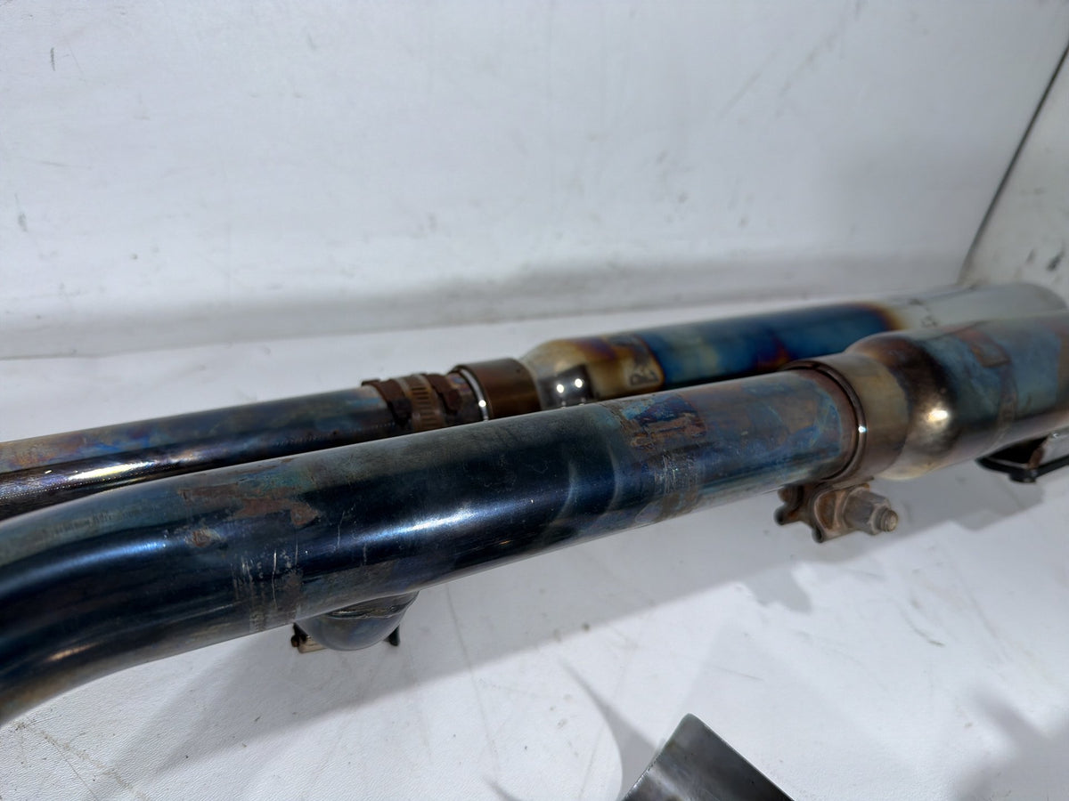 2014 Harley Softail Slim FLS OEM Exhaust Header Pipes Muffler