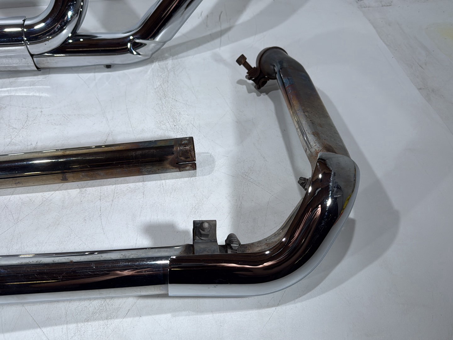 2011 Harley Road King Touring FLHRC Classic OEM Exhaust Header Pipes Muffler