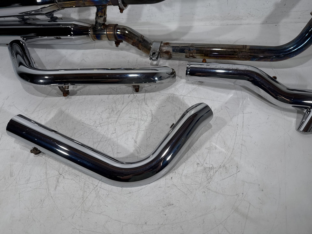 2003 Harley Softail Deuce FXSTDI OEM Exhaust Header Muffler Pipes Screamin Eagle