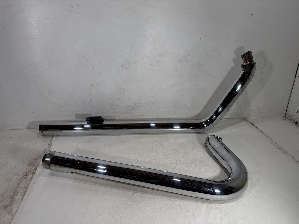 1994 Harley Softail Custom FXSTC OEM Exhaust Header Pipes Muffler