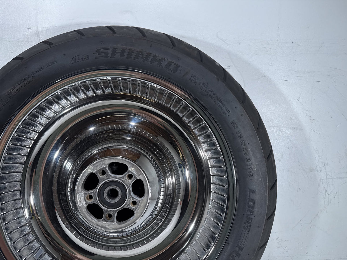2003 Harley Softail Deuce FXSTDI OEM Rear Wheel Rim Tire 160/70B17 17"