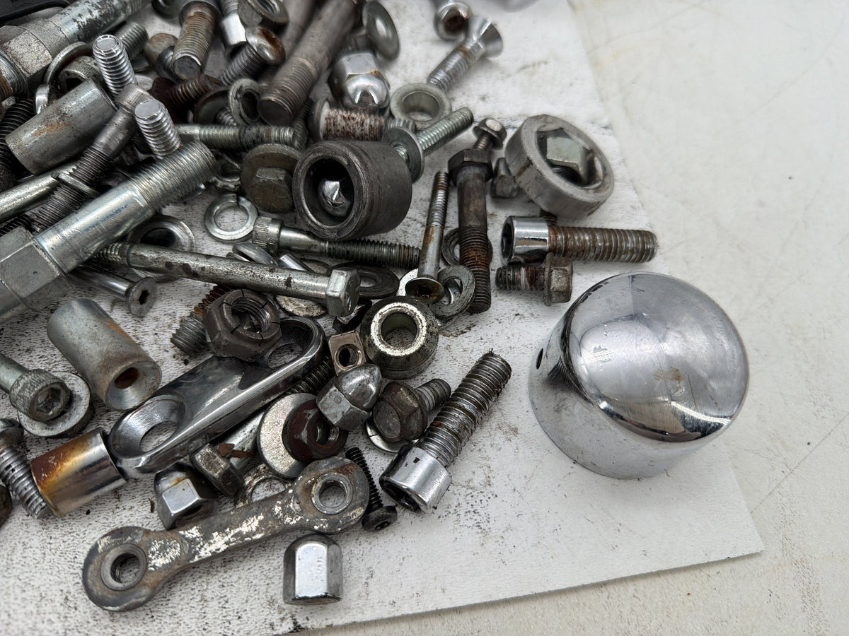 2002 Harley Dyna Wide Glide FXDWG OEM Hardware Bolts Nuts & Brackets