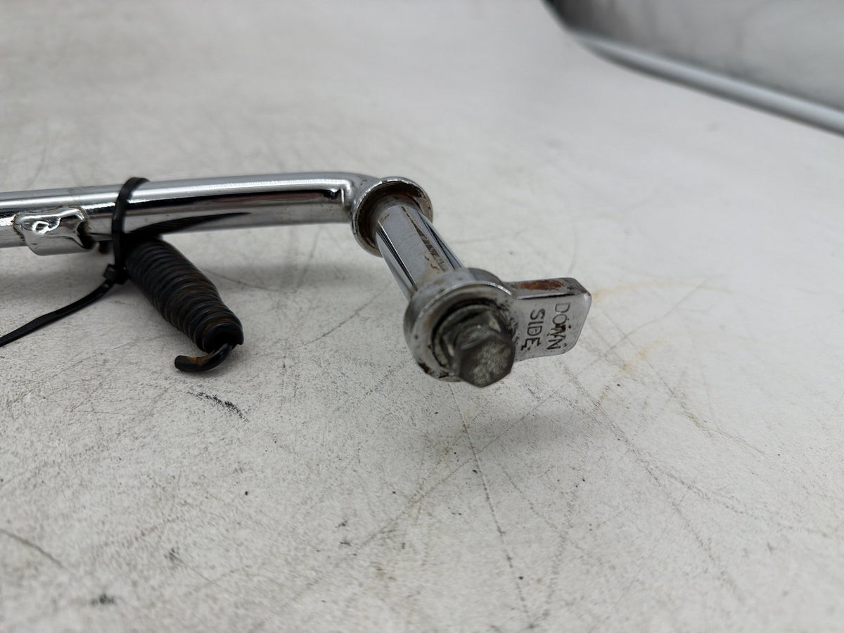 2001 Harley Fat Boy Softail FLSTF OEM Left Side Jiffy Kick Stand & Spring