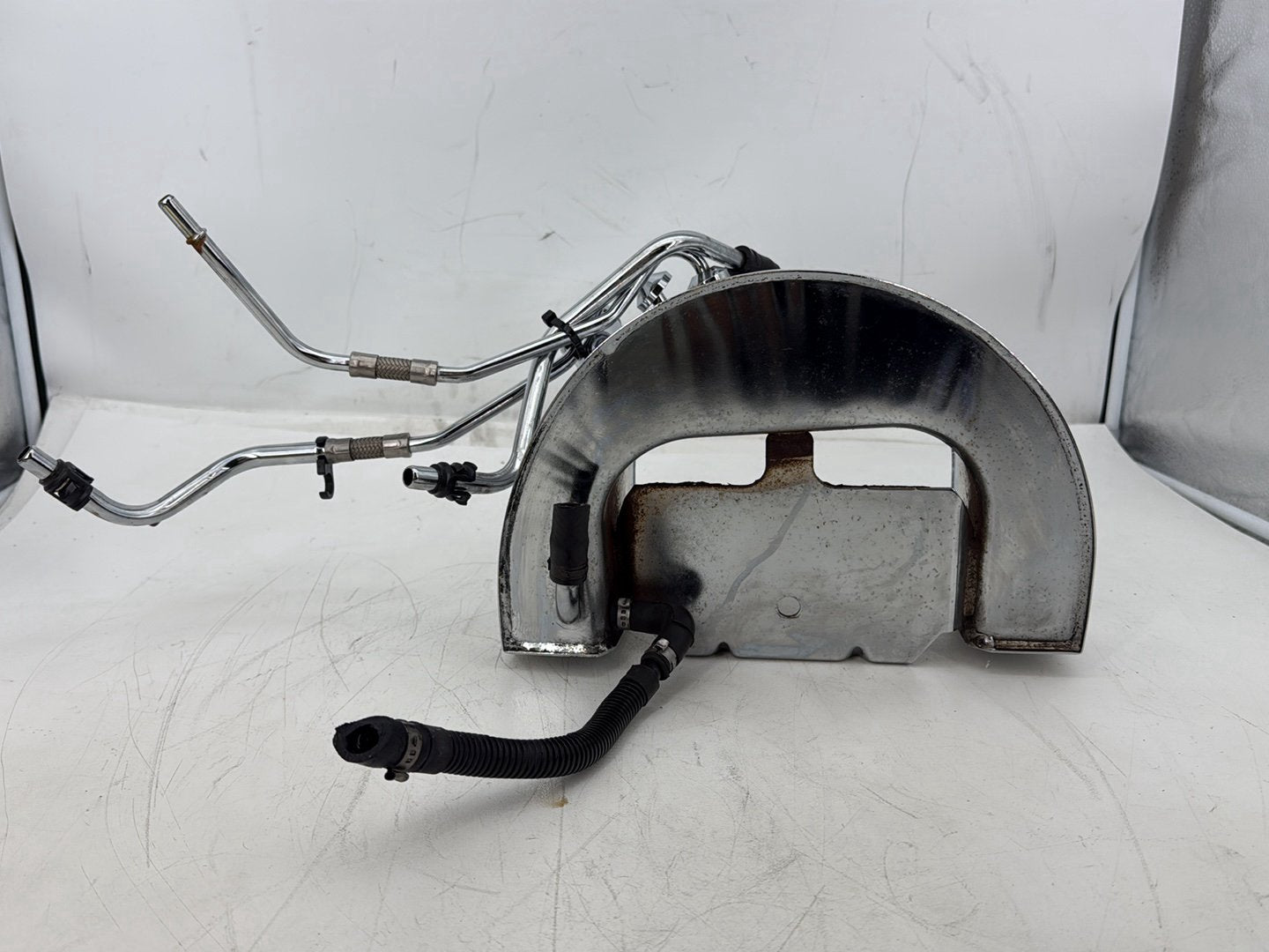 05 Harley Heritage Softail Classic Oil Tank Reservoir Bottle Canister &amp; Dipstick