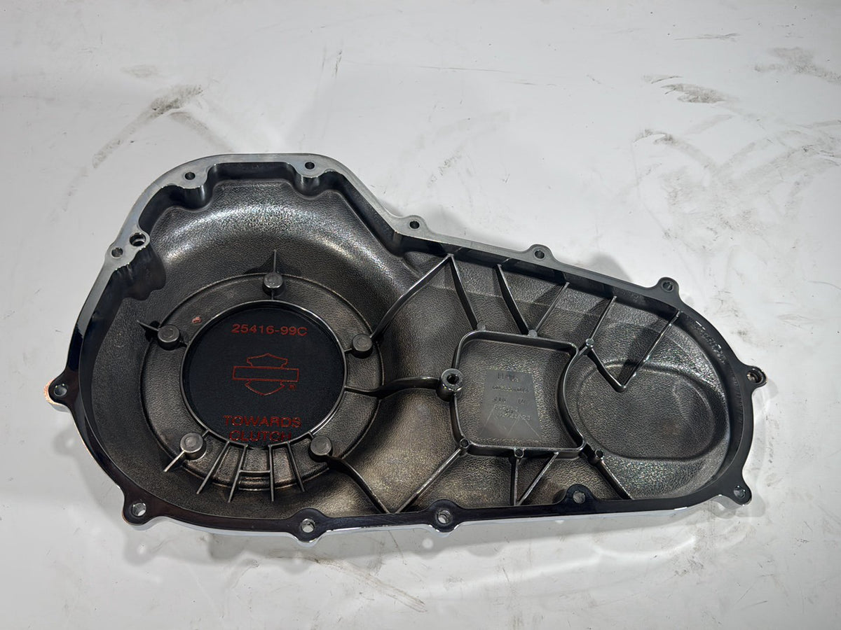 14 Harley Street Glide Touring Outer Primary Clutch Cover Willie G SKULL