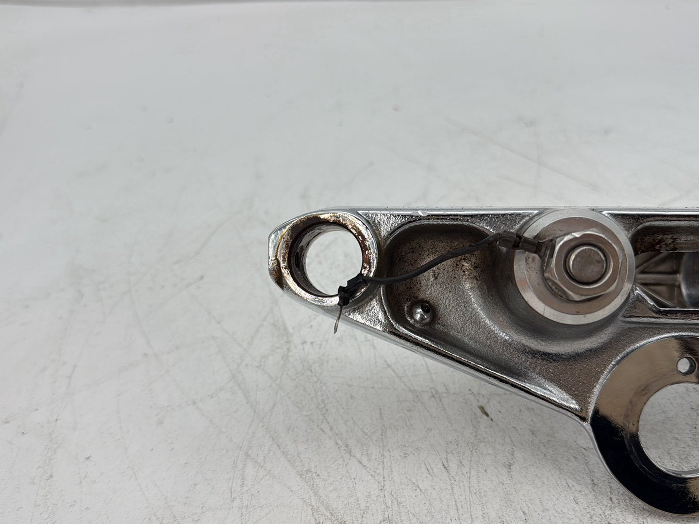 1998 Harley Softail Custom FXSTC OEM Front Fork Upper Triple Tree Clamps