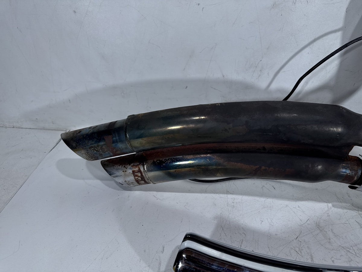 2012 Harley Electra Touring Ultra Exhaust Header Pipes Muffler Vance & Hines