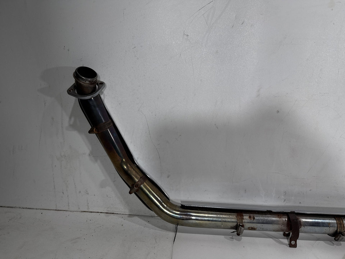 06 Harley Road King Touring Custom Exhaust Header Pipes Vance & Hines Scratched