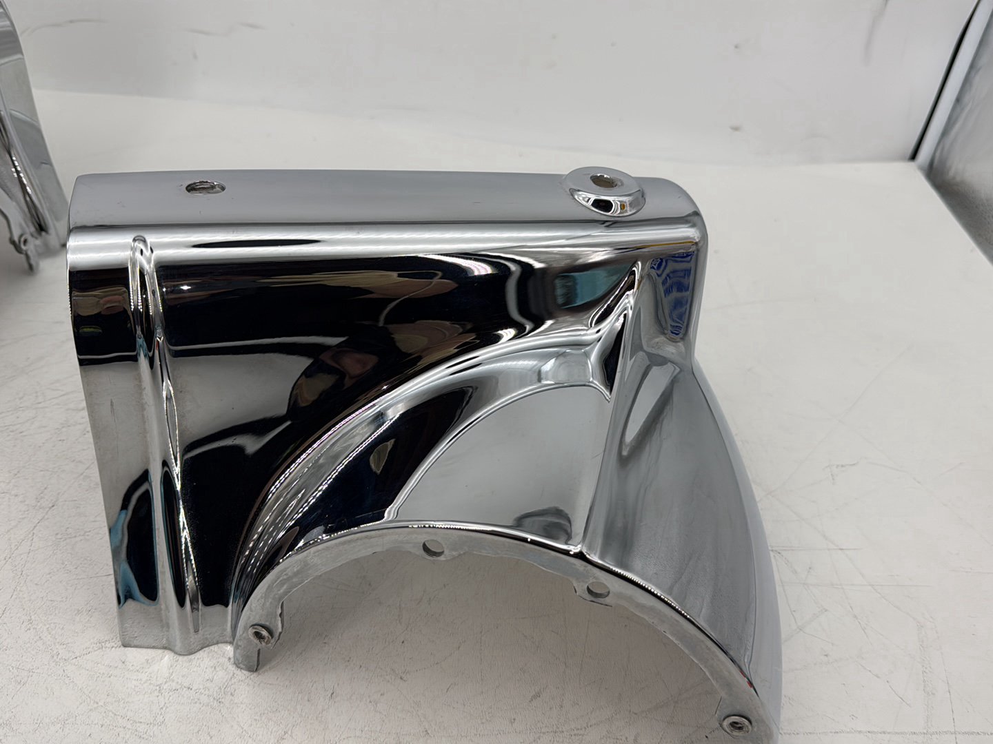 2006 Harley Touring FLHRI Road King OEM Left & Right Headlamp Nacelle Covers