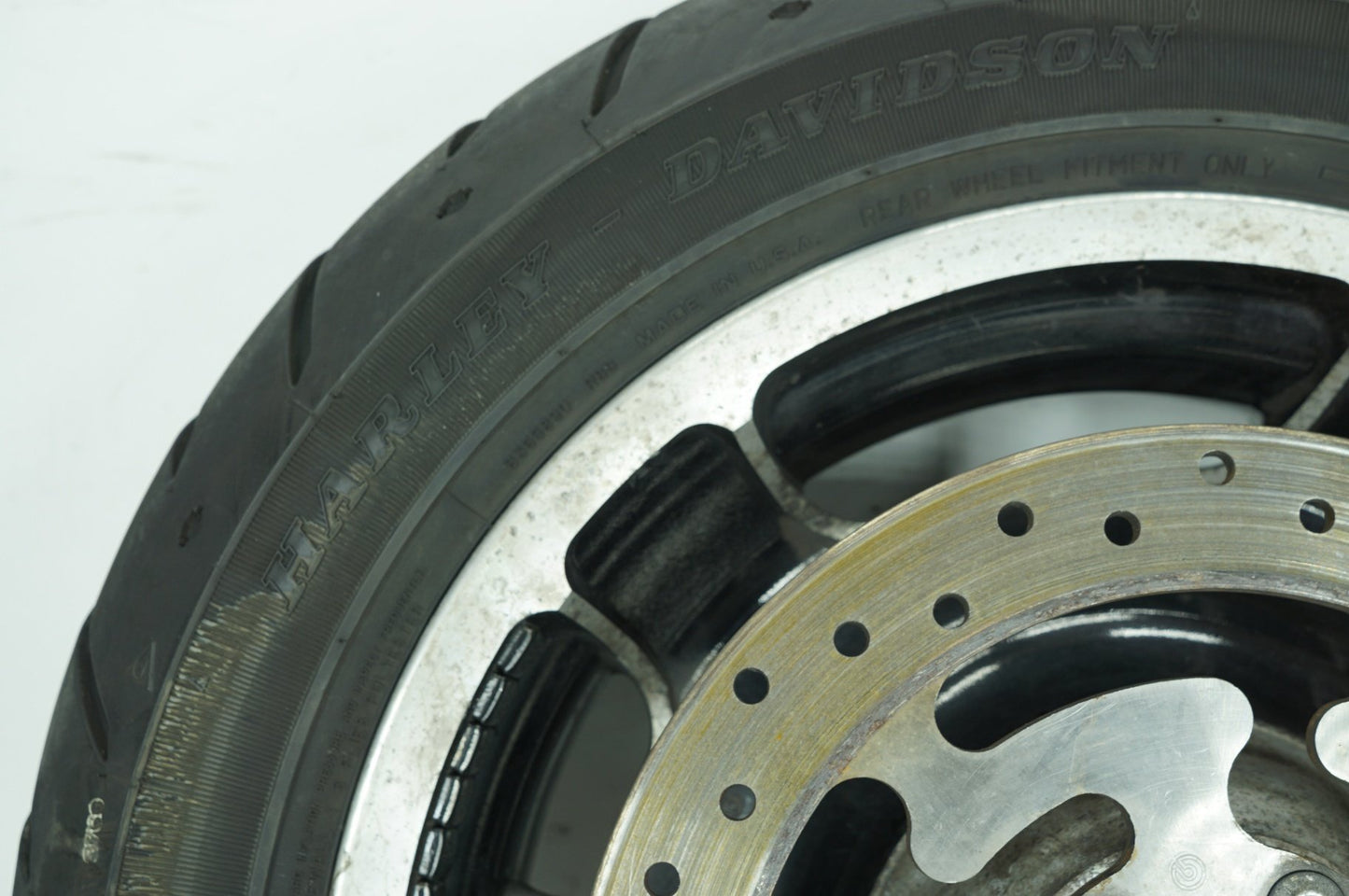 Rear Wheel Rim Tire, 41288-09, 2011, Harley-Davidson, Touring, Street Glide, FLHX
