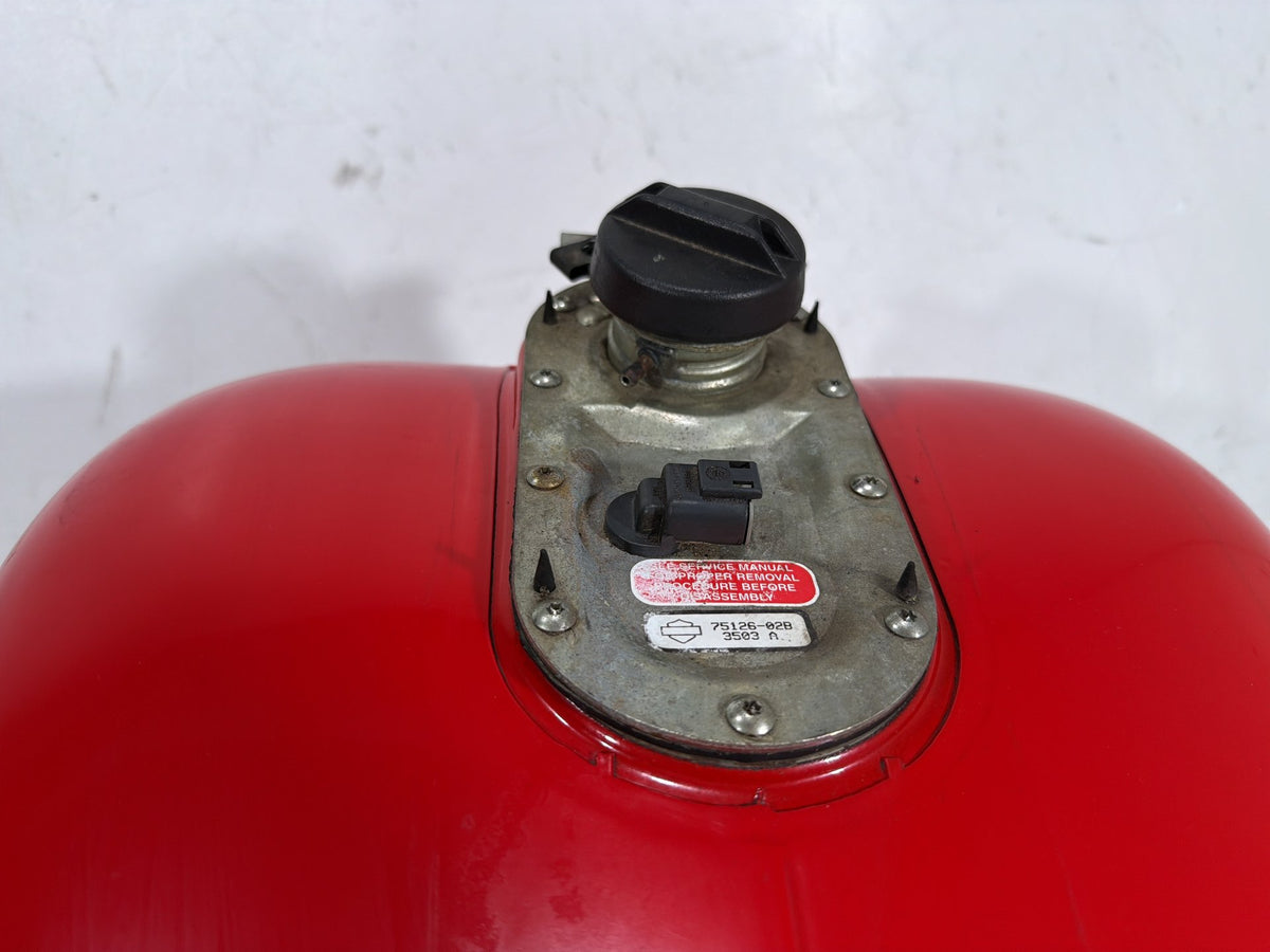 2004 Harley Electra Glide Touring Fuel Gas Tank Gasoline Reservoir w/ Fuel Pump