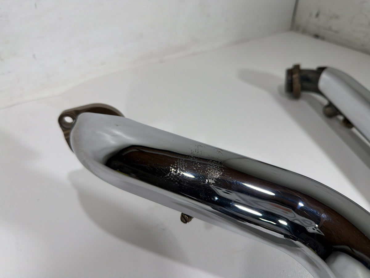 2008 Harley Softail Custom FXSTC OEM Exhaust Header Pipes Vance & Hines