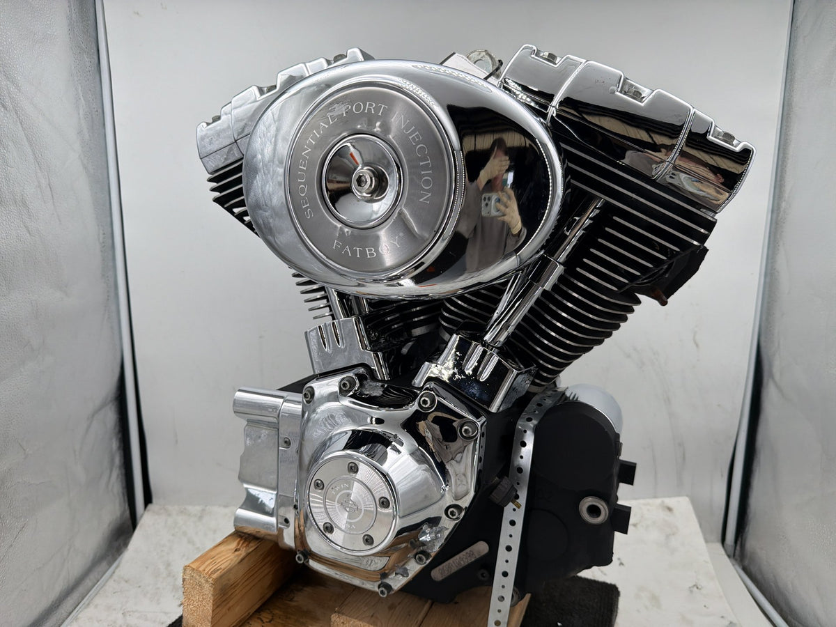 2001 Harley Fat Boy Softail FLSTFI OEM EFI Twin Cam 88 B Engine Motor 40K