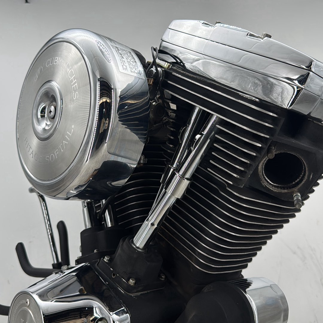 1992 Harley Heritage Softail Classic FLSTC CARB EVO 1340 80CI Engine Motor 18K