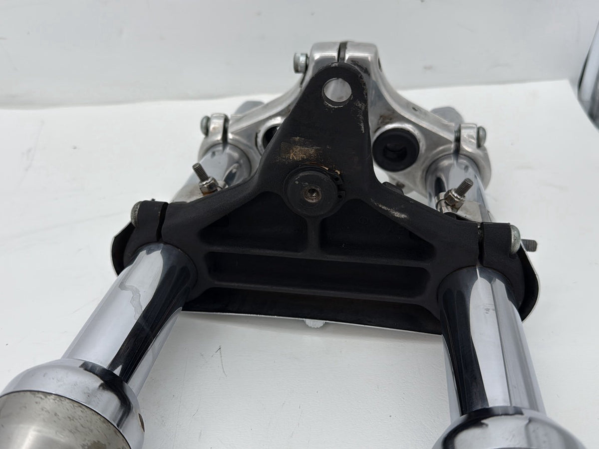 1993 Harley Sportster XLH883H 883 Front Triple Tree Set LH RH Fork Legs Sliders