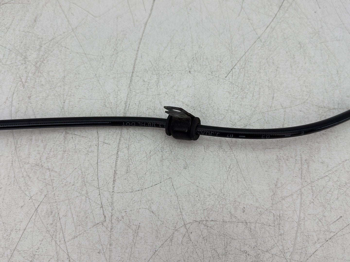 2008 Harley Dyna FXDL Low Rider Anniversary OEM Rear Brake Hose Line Pipe