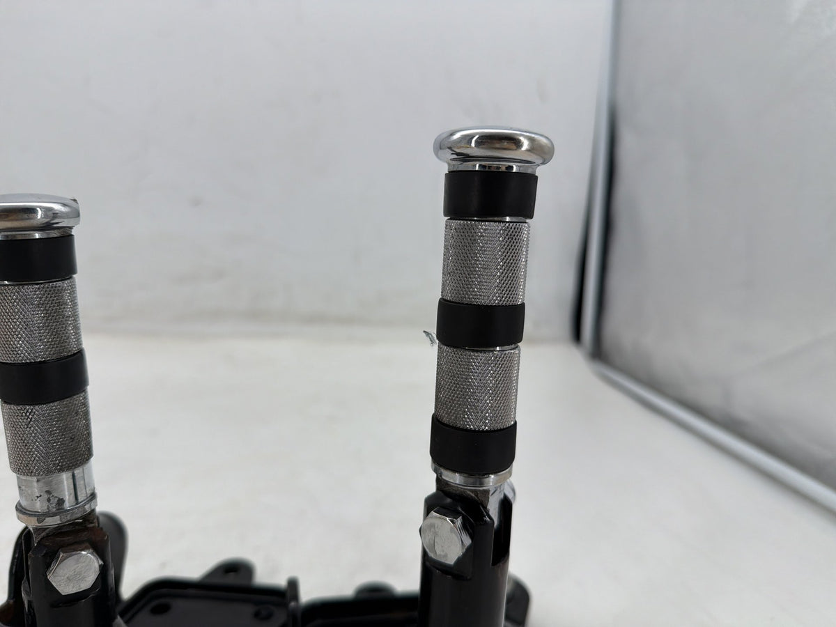 2001 Harley Softail Deuce FXSTD OEM Left & Right Driver Step Foot Rest Pegs