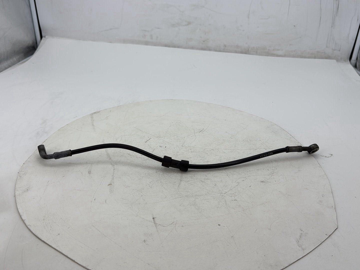 2012 Harley Dyna Fat Bob FXDF 103 OEM Rear Brake Hose Line Pipe
