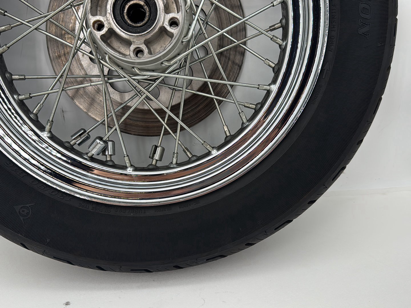 1999 - 2006 Harley-Davidson Dyna Wide Glide Rear Wheel Rim Tire Spoked 40975-86C