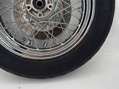 1999 - 2006 Harley-Davidson Dyna Wide Glide Rear Wheel Rim Tire Spoked 40975-86C