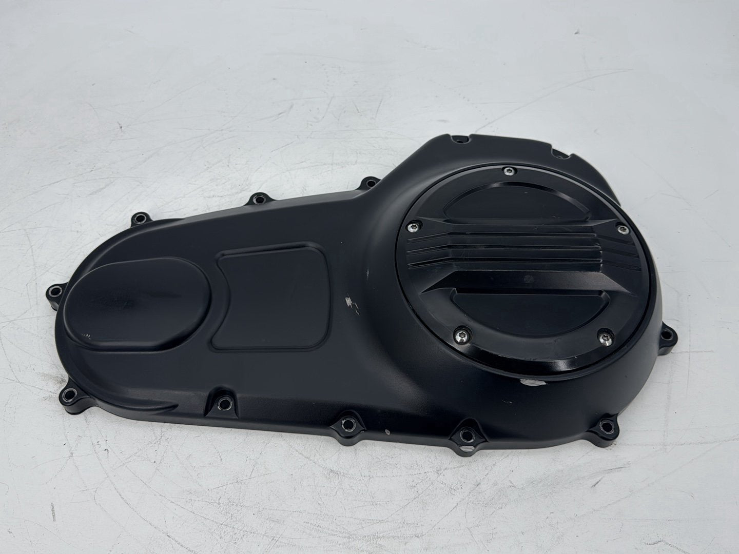 2008 Harley Touring Electra Glide Outer Primary Clutch CNC Air Flow Derby Cover