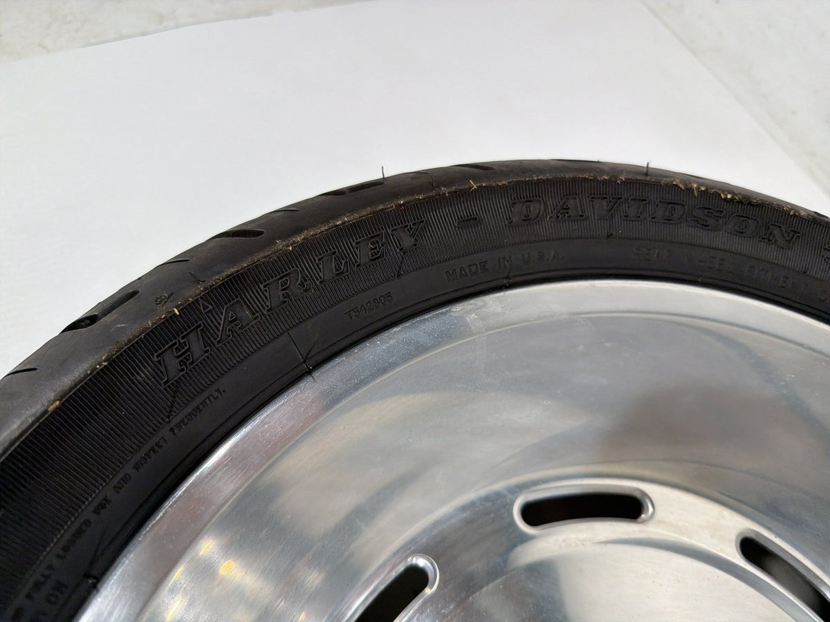 2008 Harley Softail Custom FXSTC OEM Rear Wheel Rim Tire 200/55R17 78V 17"