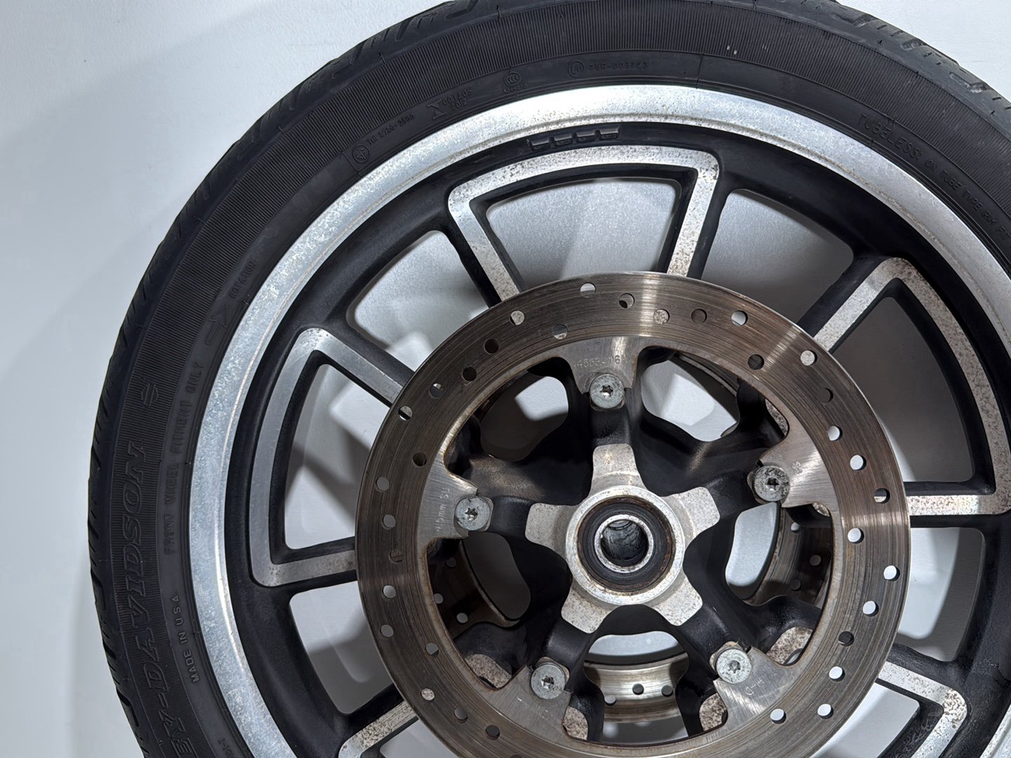 2015 Harley Dyna Low Rider FXDL OEM Front & Rear Wheel Rim Tire