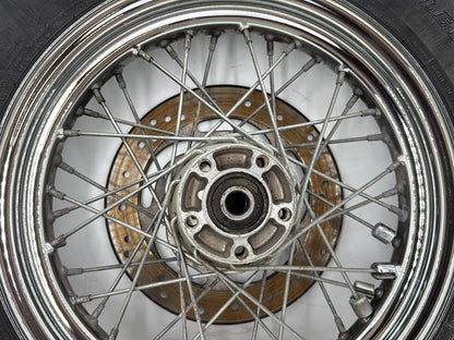 2000 Harley Softail FLSTC Heritage Classic OEM Rear Wheel Rim Tire Spoked