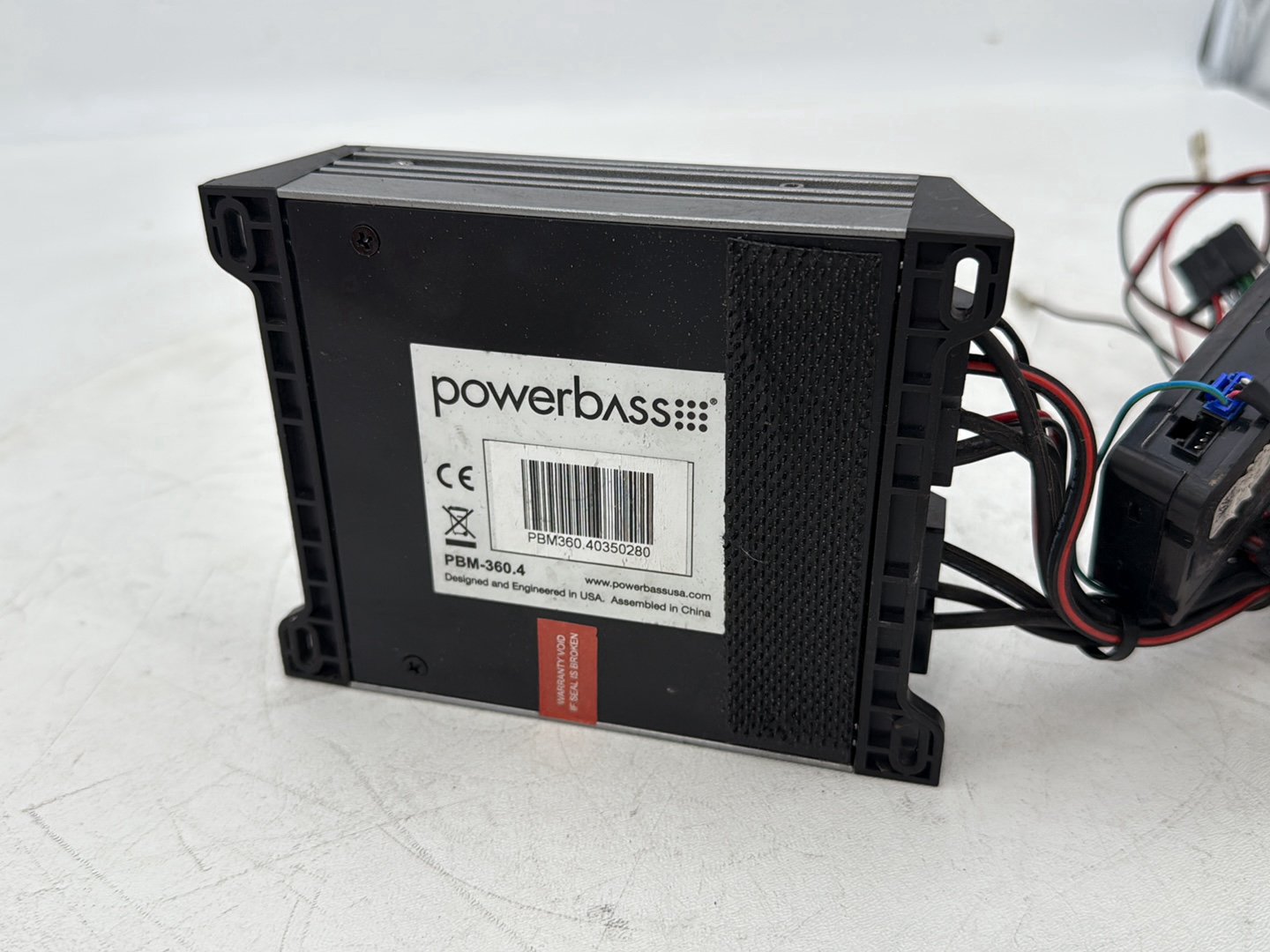 1999 - 2006 Harley-Davidson Touring Electra Glide Ultra Radio Stereo Audio Sound Amplifier Amp POWERBASS