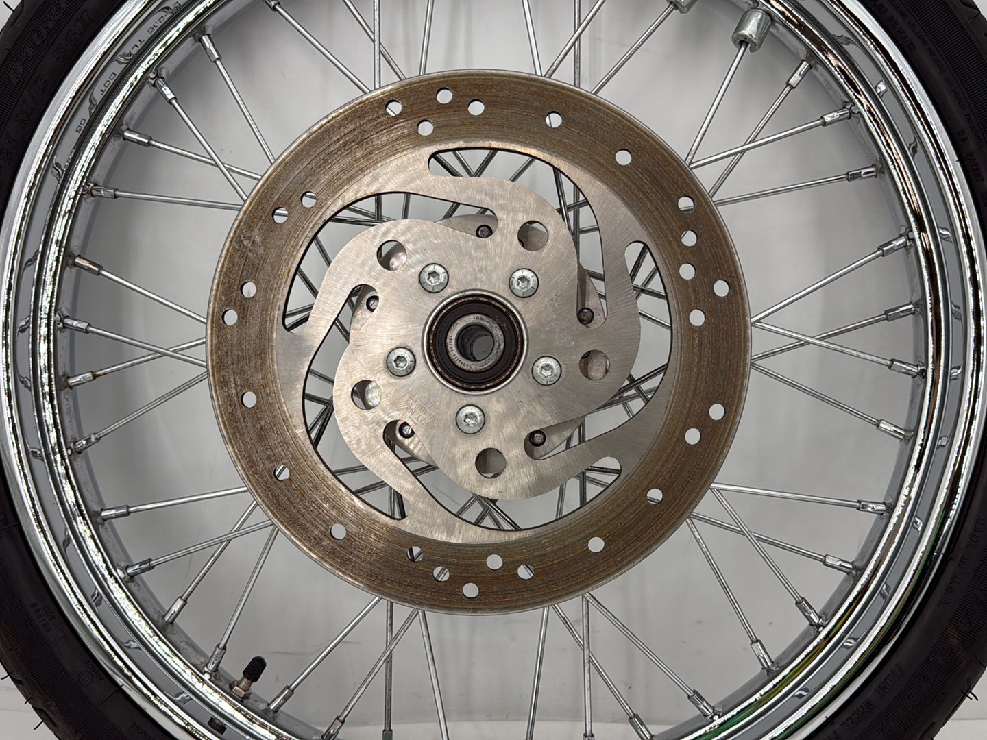 2006 Harley Sportster XL883C 883 Custom OEM Front Wheel Rim Tire Spoked