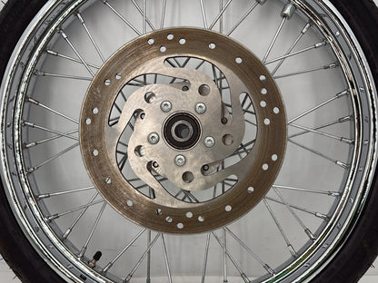2006 Harley Sportster XL883C 883 Custom OEM Front Wheel Rim Tire Spoked