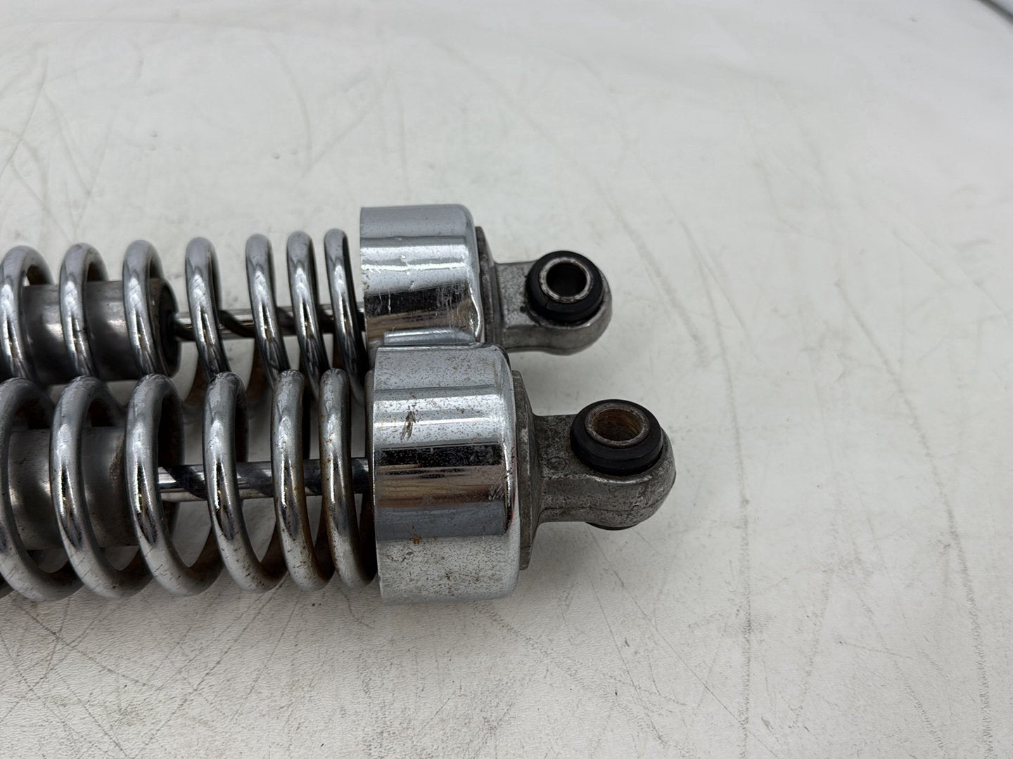 2008 Harley Sportster XL883L 883 Low OEM Rear Left Right Shock Absorbers 13.5"
