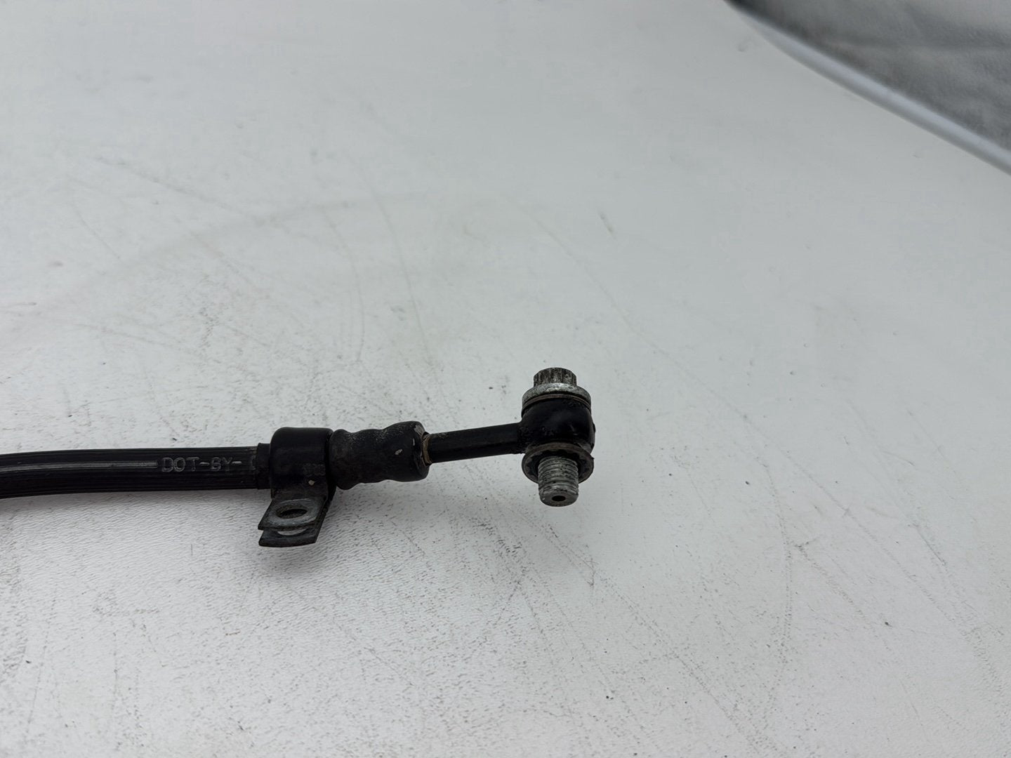 2006 Harley Dyna FXDWGI Wide Glide OEM Rear Brake Hose Line Pipe
