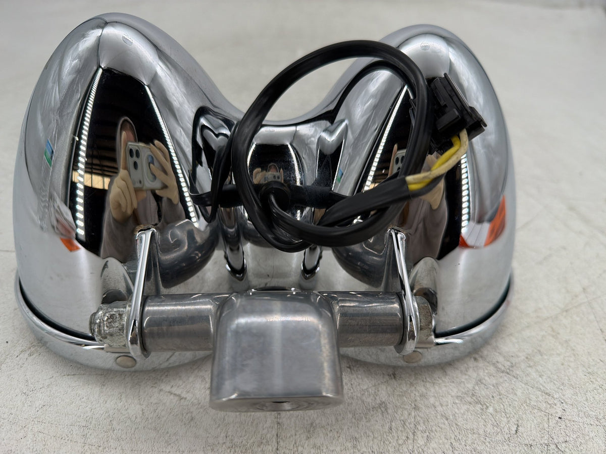 2012 Harley Dyna Fat Bob FXDF 103 OEM Headlight Headlamp Head Lam Light LED DUAL
