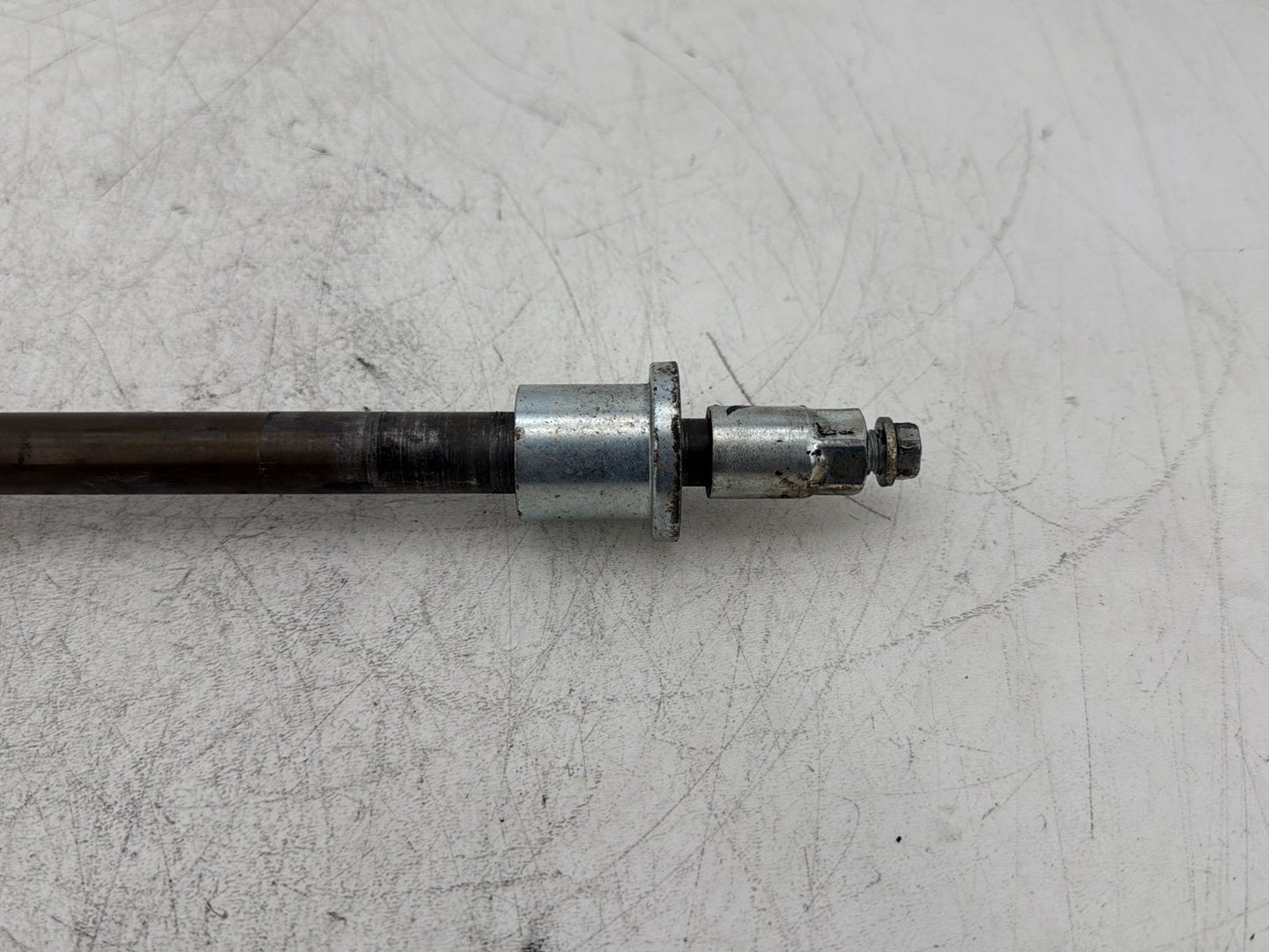 2012 Harley Road Glide Touring FLTRX Custom OEM Rear Fork Swingarm Pivot Bolt Shaft