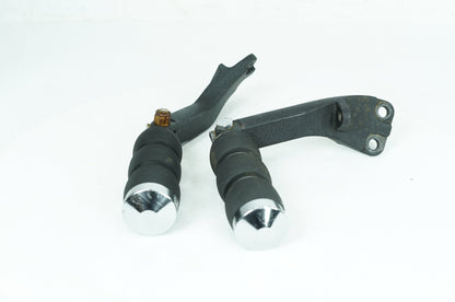 2007 - 2016 Harley-Davidson Dyna Super Glide Custom Passenger Left & Right Foot Pegs 49224-06A
