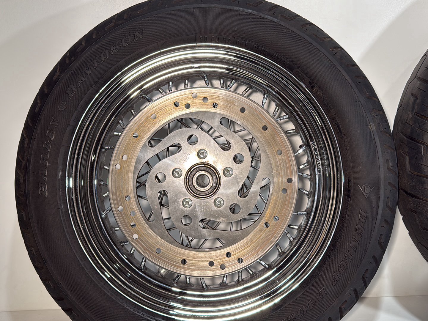 1999 - 2006 Harley-Davidson Softail Heritage Front Rear Wheel Rim Tire Spoked 40700-05 , 42947-06