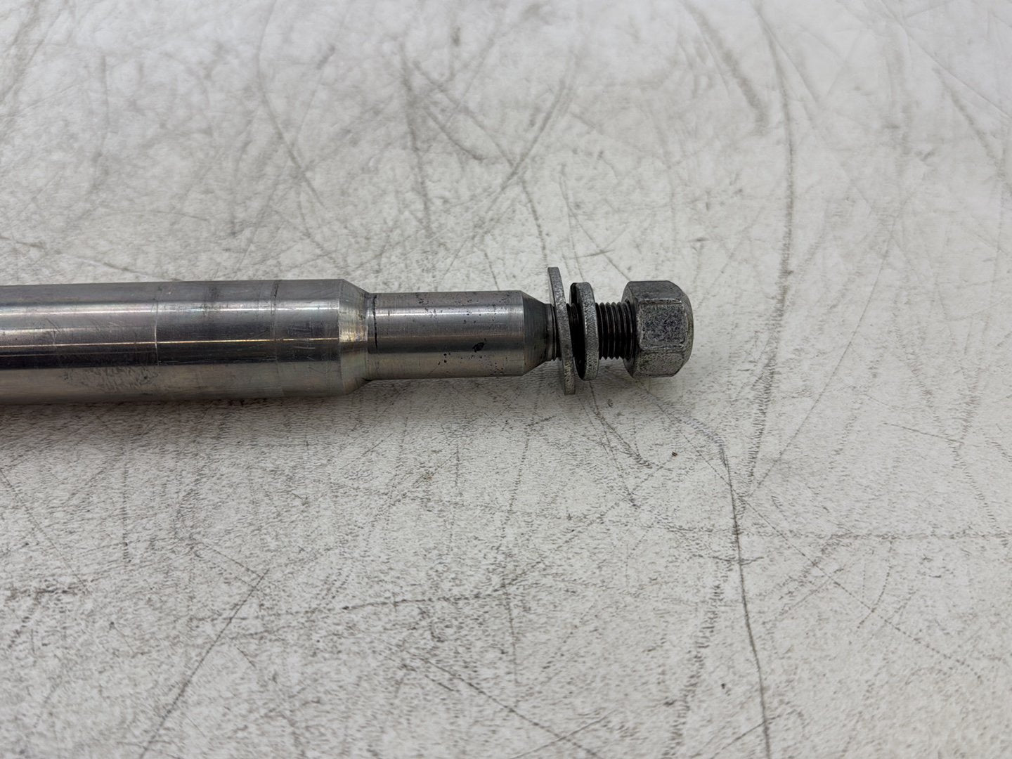 2007 Harley Dyna Street Bob FXDBI OEM Front Wheel Axle Bolt Shaft
