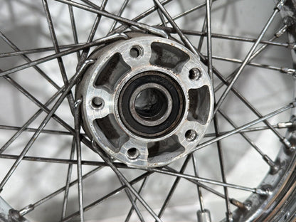 2011 Harley Heritage Softail Classic FLSTC Front Rear Wheel Rim Tire Spoked 16"