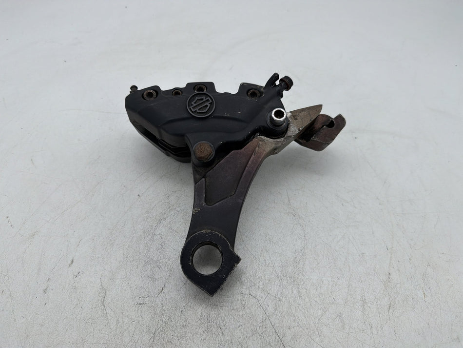 2013 Harley Street Glide Touring FLHX OEM Rear Back Brake Caliper w/ Bracket