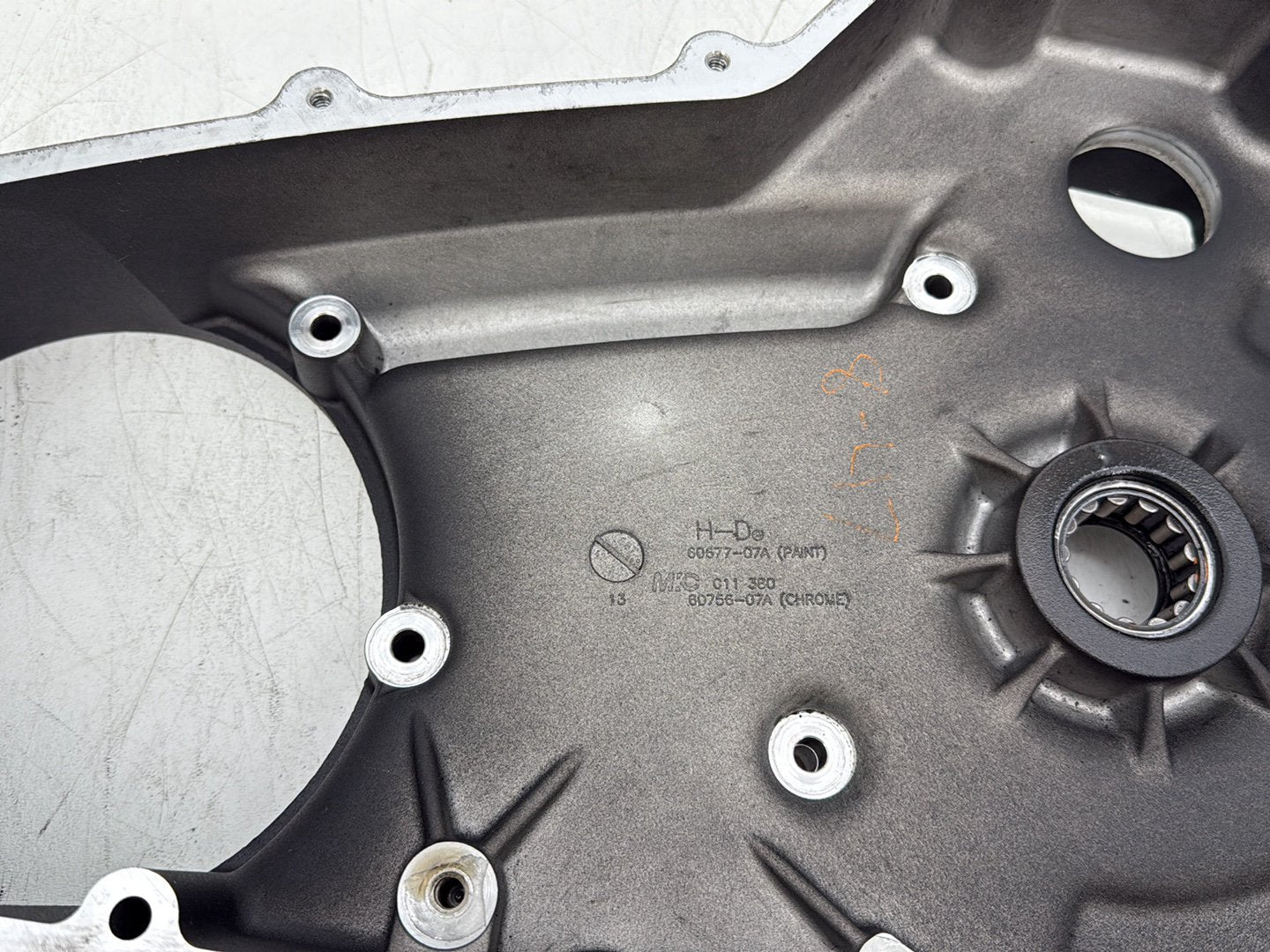 2014 Harley Street Glide Touring FLHXS OEM Inner Primary Clutch Cover
