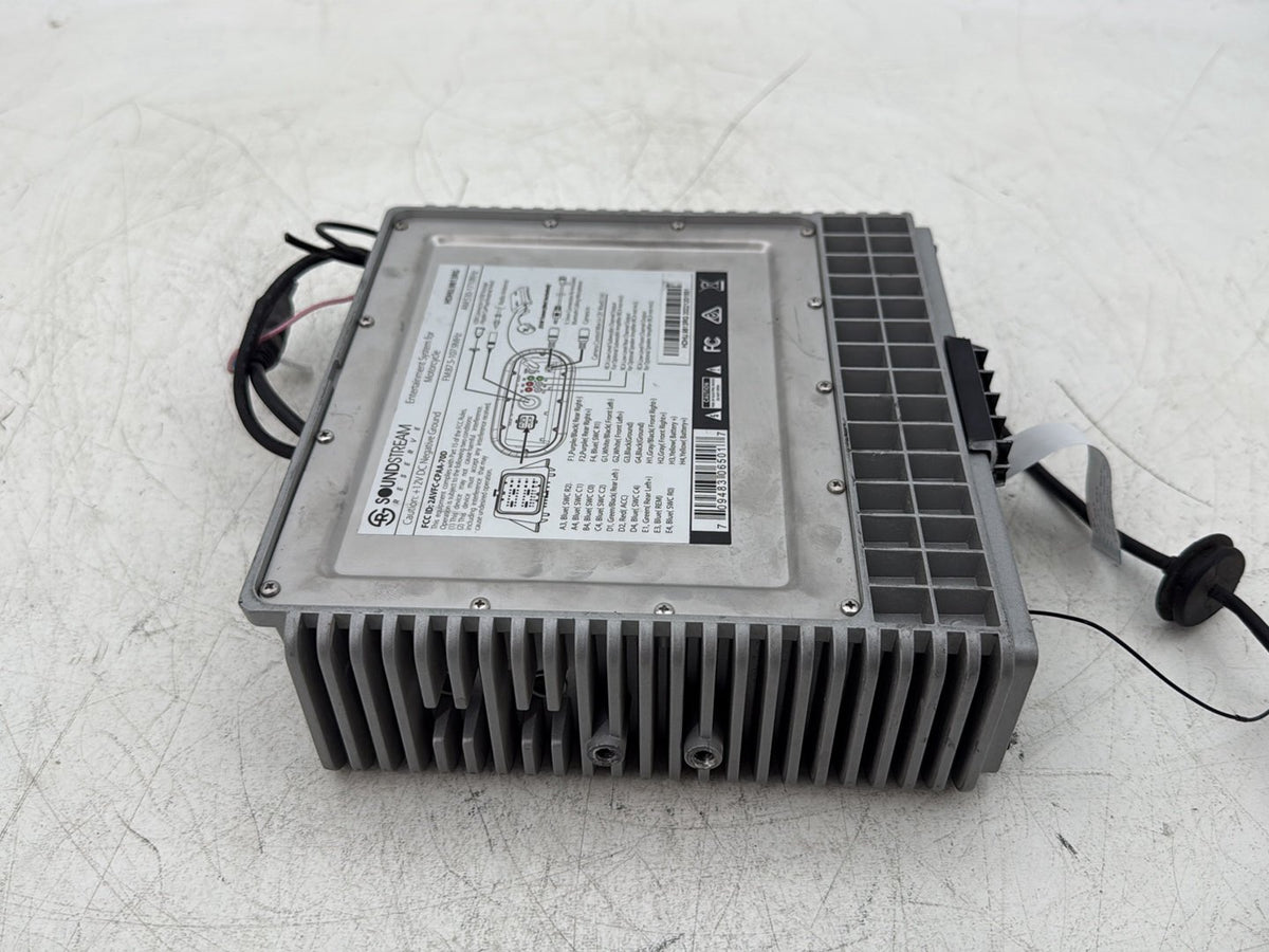 12 Harley Road Glide Touring Digital Media Receiver Head Radio Player NO Face