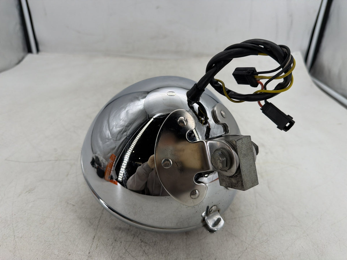 2004 Harley Heritage Softail Classic OEM Headlight Headlamp Head Lamp Light LED