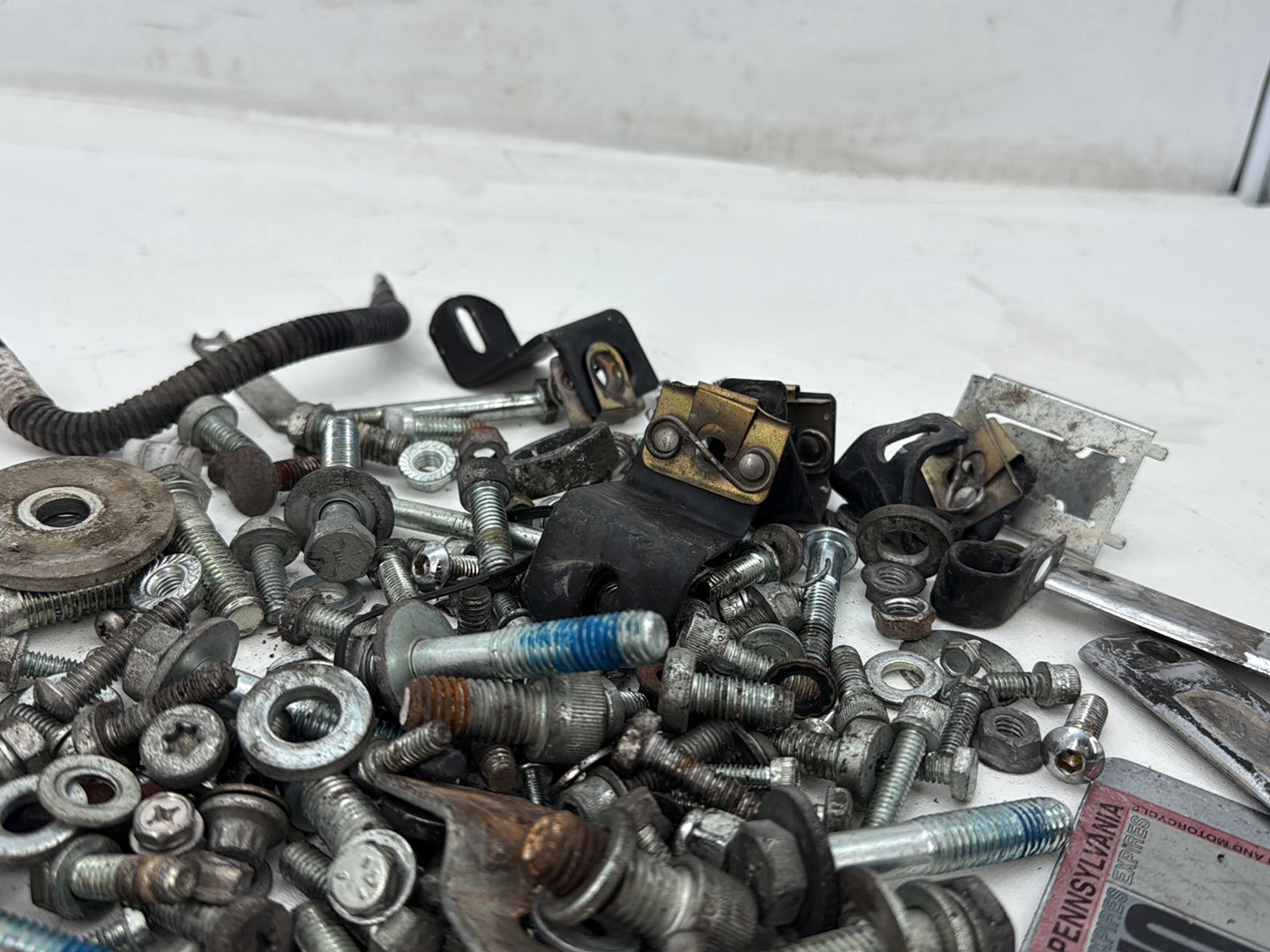 2007 Harley Street Glide Touring FLHX OEM Hardware Bolts Nuts & Brackets
