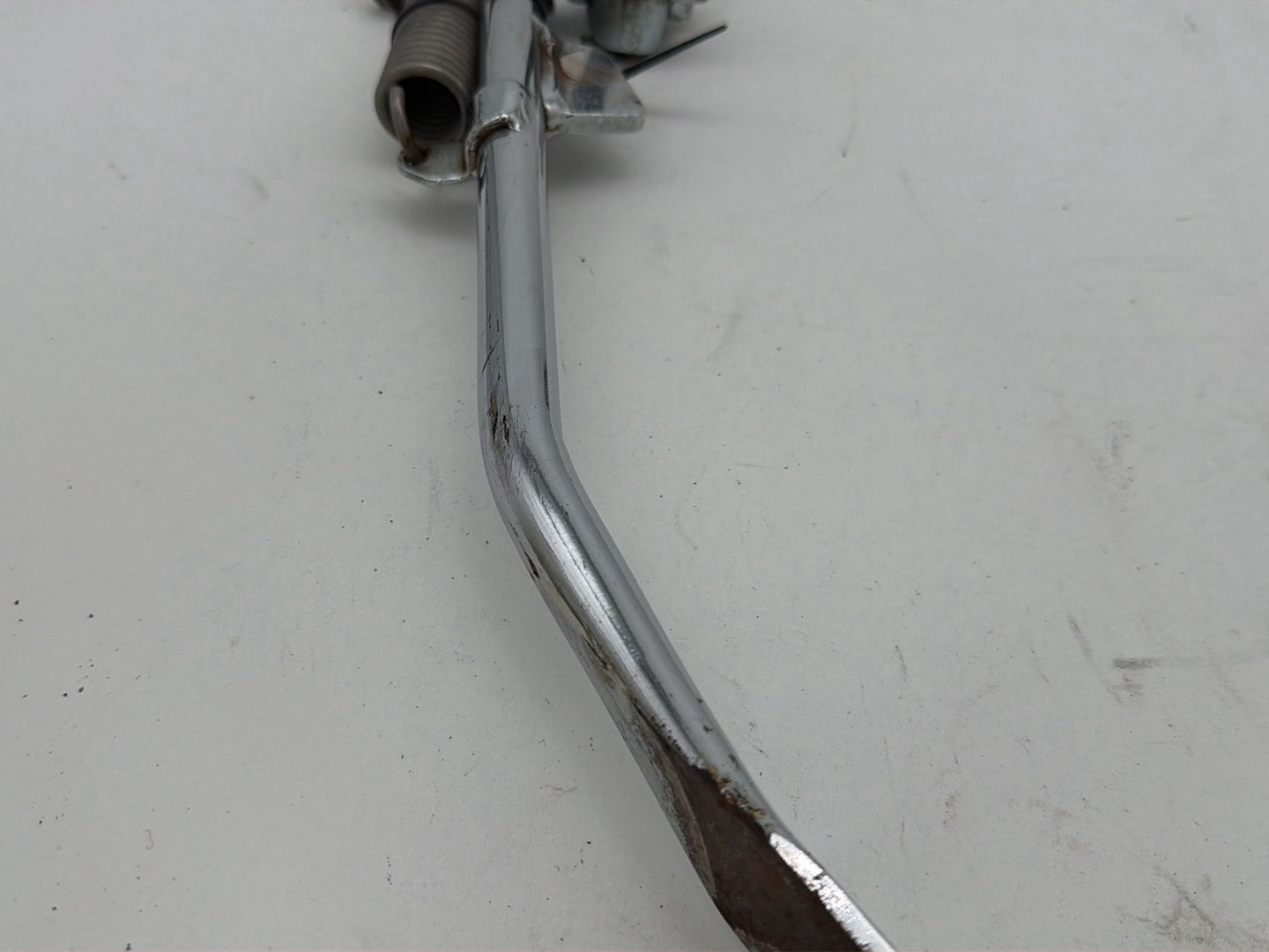 2008 Harley Dyna Fat Bob FXDF OEM Left Side Jiffy Kick Stand & Spring
