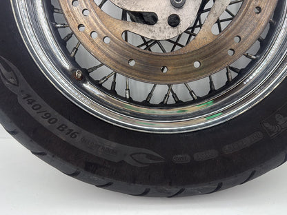 2005 Harley Touring FLHRCI Road King Classic OEM Rear Wheel Rim Tire Spoked